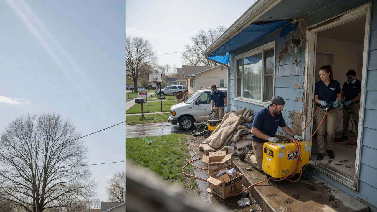 Basement Flood Cleanup in Milton, IN near me